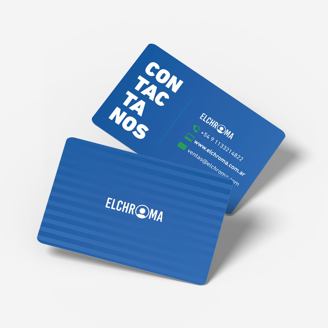 Tarjetas personales ElChroma