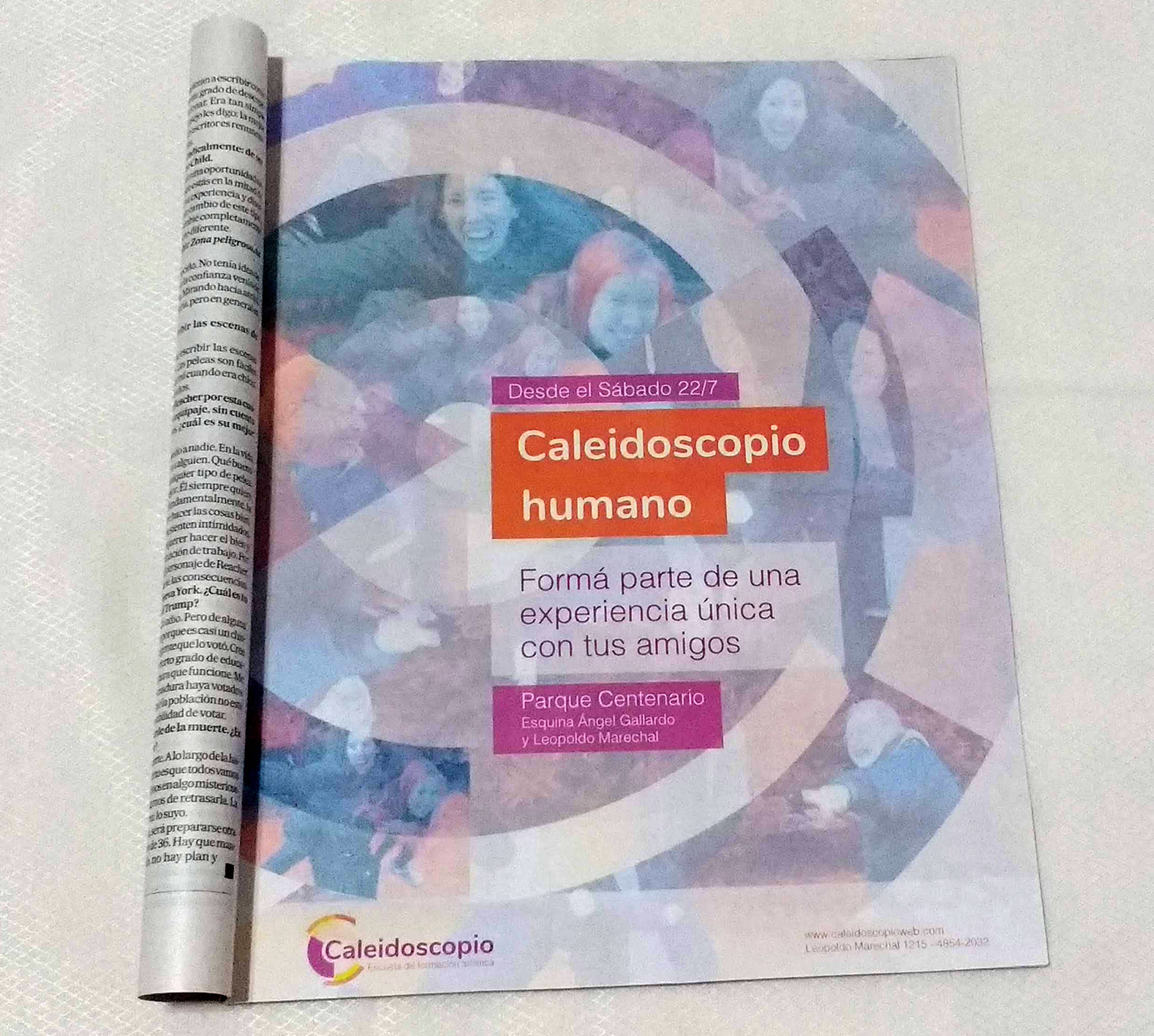 Aviso revista evento